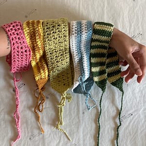 Bandeau au crochet – 5 modèles