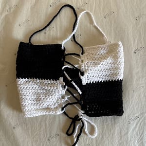 Top « Grâce » au crochet
