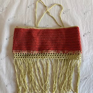 Top « Tika » au crochet