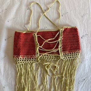 Top « Tika » au crochet
